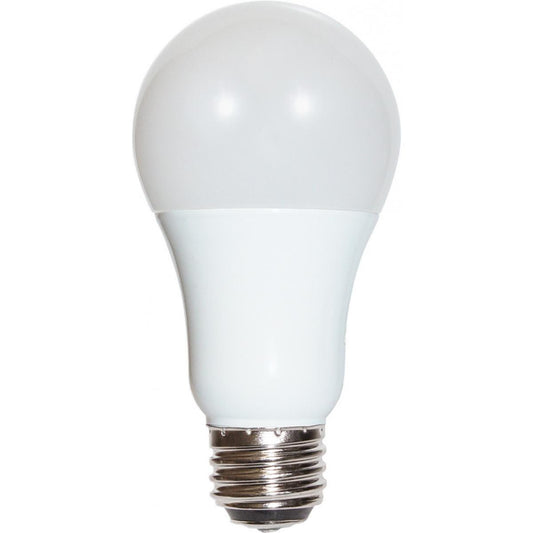 image of 3 Watt/9 Watt/12 Watt - A19 LED - 3-way - Frosted - 2700K - Medium base - 220 deg. Beam Angle - 120 Volt