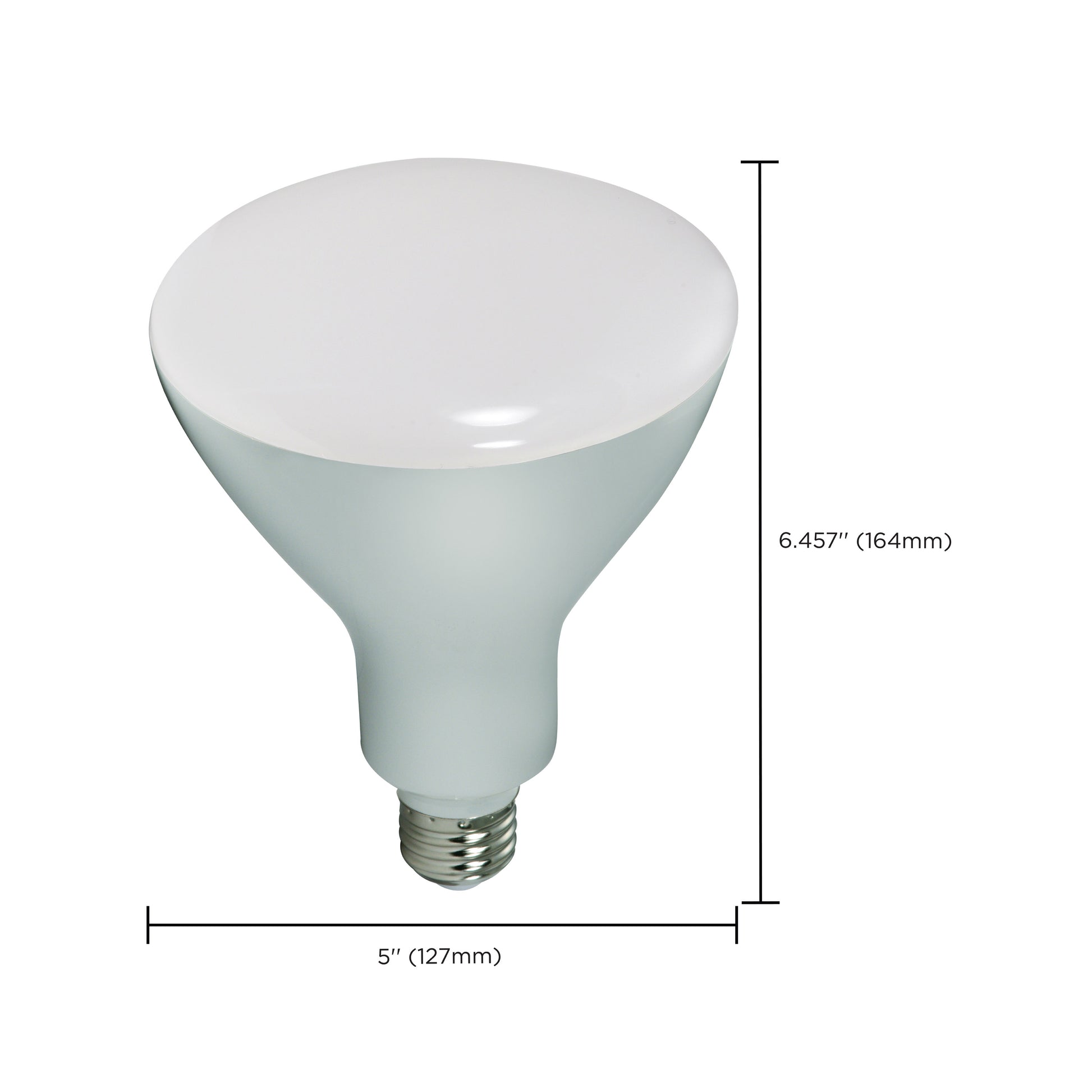 image of 11.5 Watt - LED BR40 - 2700K - 103 deg. Beam Angle - Medium base - 120 Volt - Dimmable