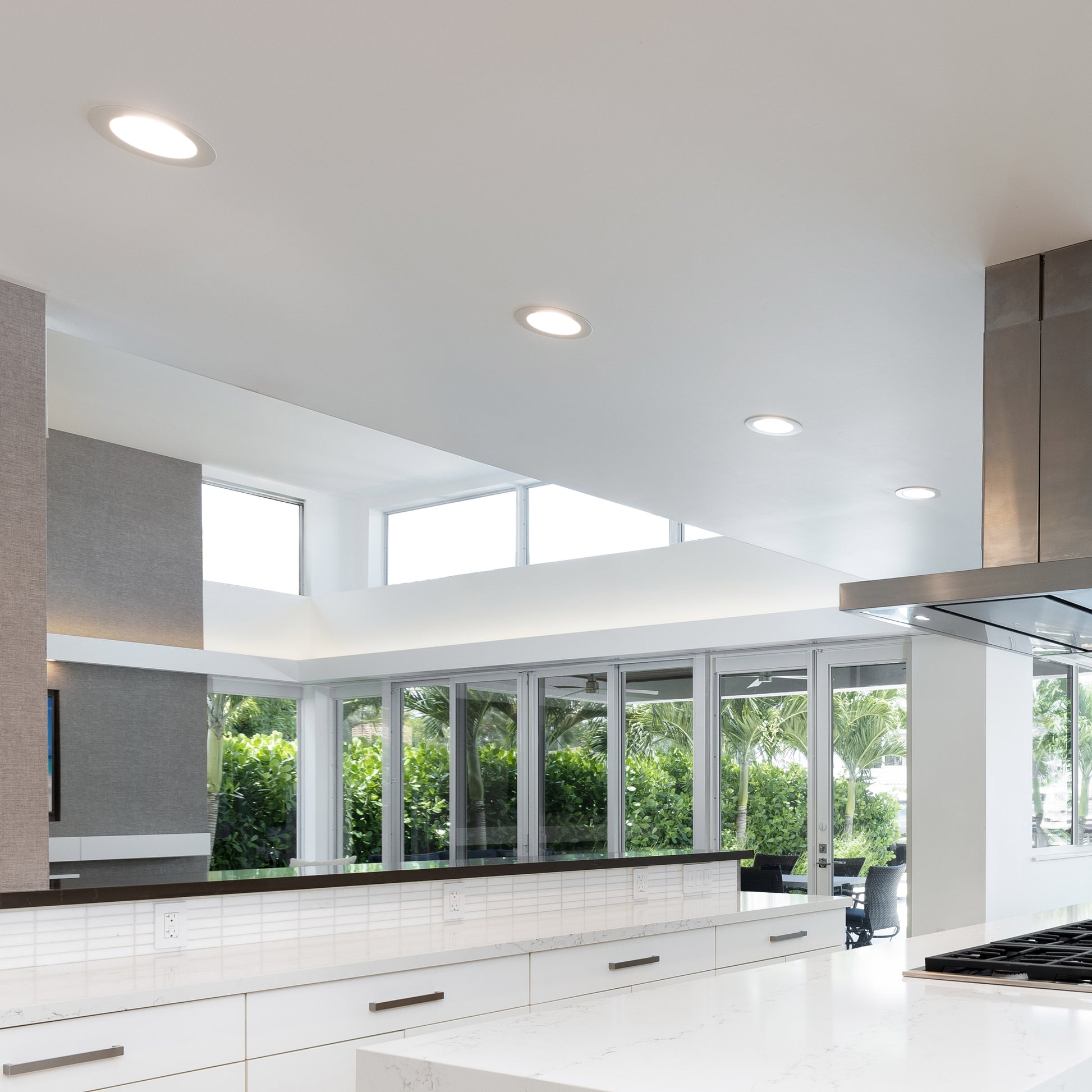 image of 8 Watt - BR30 LED - Medium base - 2700K - 105 deg. Beam Angle - 120 Volt - 2-Pack Display Pack