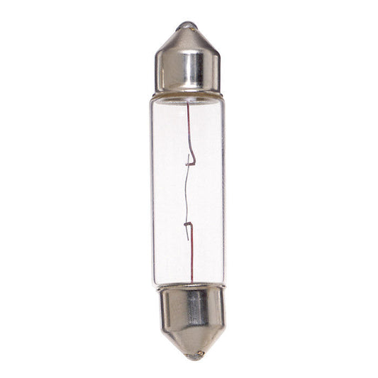 5 Watt miniature - T3 1/4 - 200 Average rated hours - Festoon base - 12 Volt